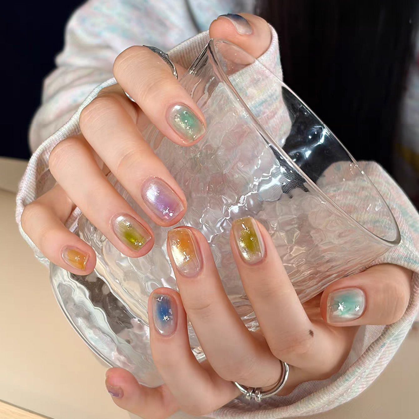 Nail Art Rainbow - SHAKA 1pcs 2026 Palet Baru Seri