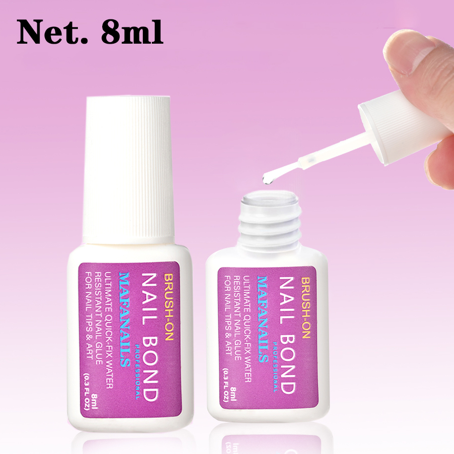 Nail Fan Brush - 8ml sikat cepat kering lem kuku