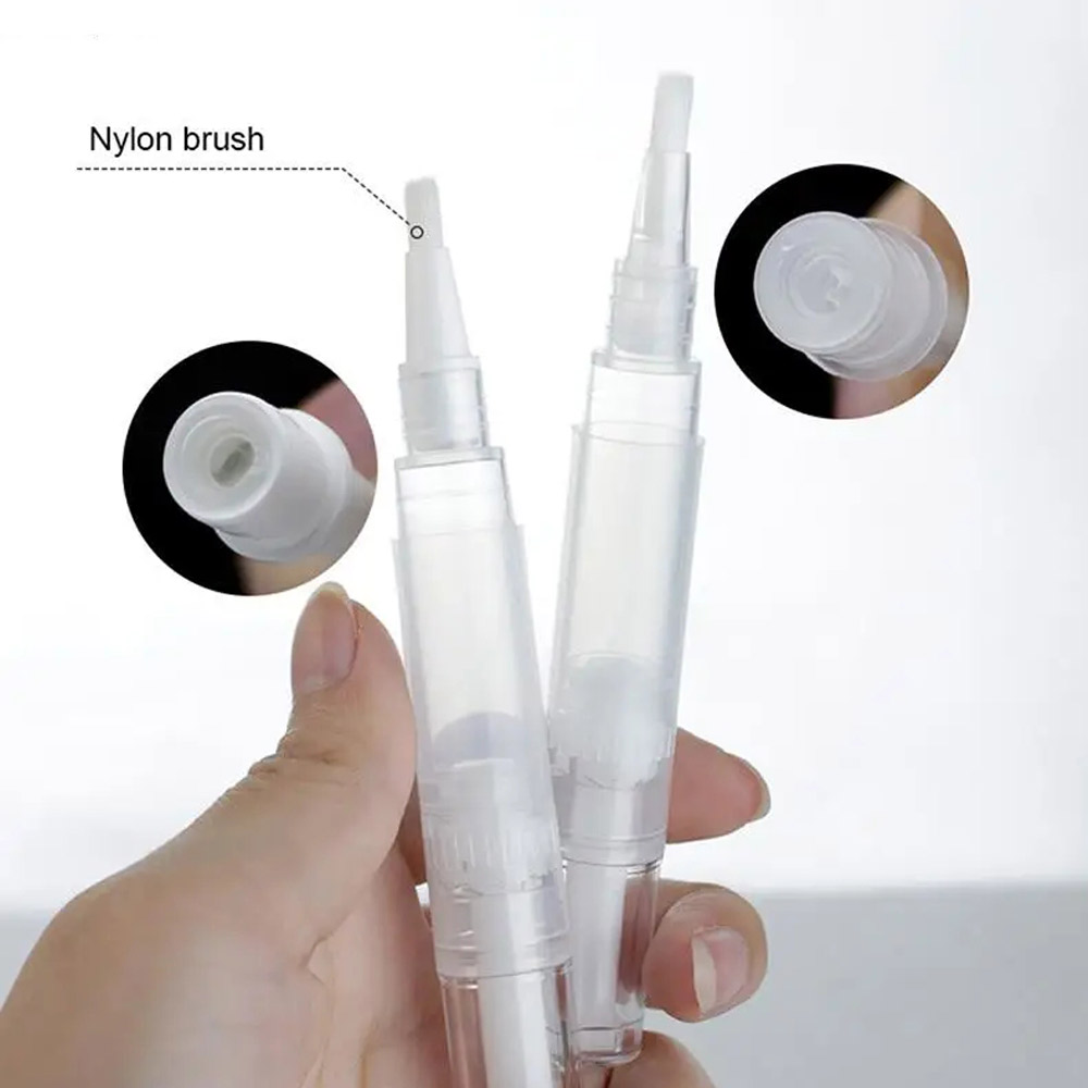 Nail Fan Brush - 2 buah 3ml isi ulang pena