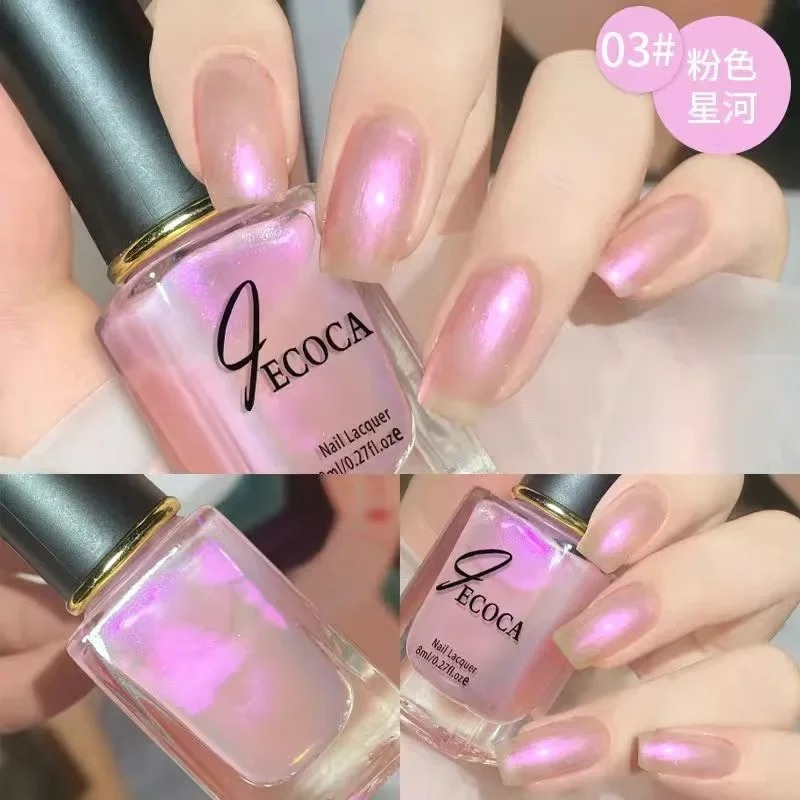 Cat kuku Glitter Laser 8ml, ca - Nail Art Rainbow ulasan dan harga