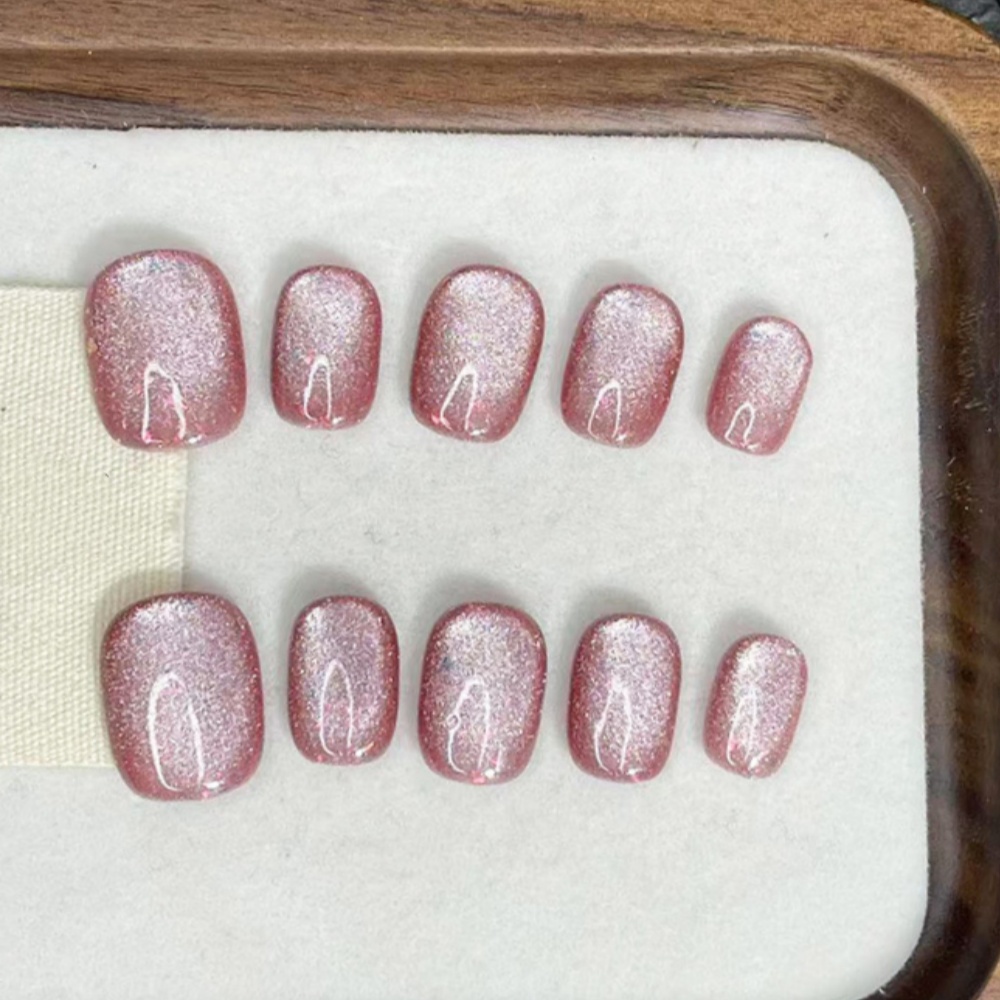 10 Buah Set Kuku Tekan Buatan  - Nail Art Simple ulasan dan harga