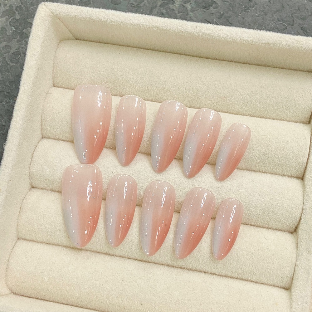 Almond buatan tangan Tekan pad - Nail Art Simple ulasan dan harga