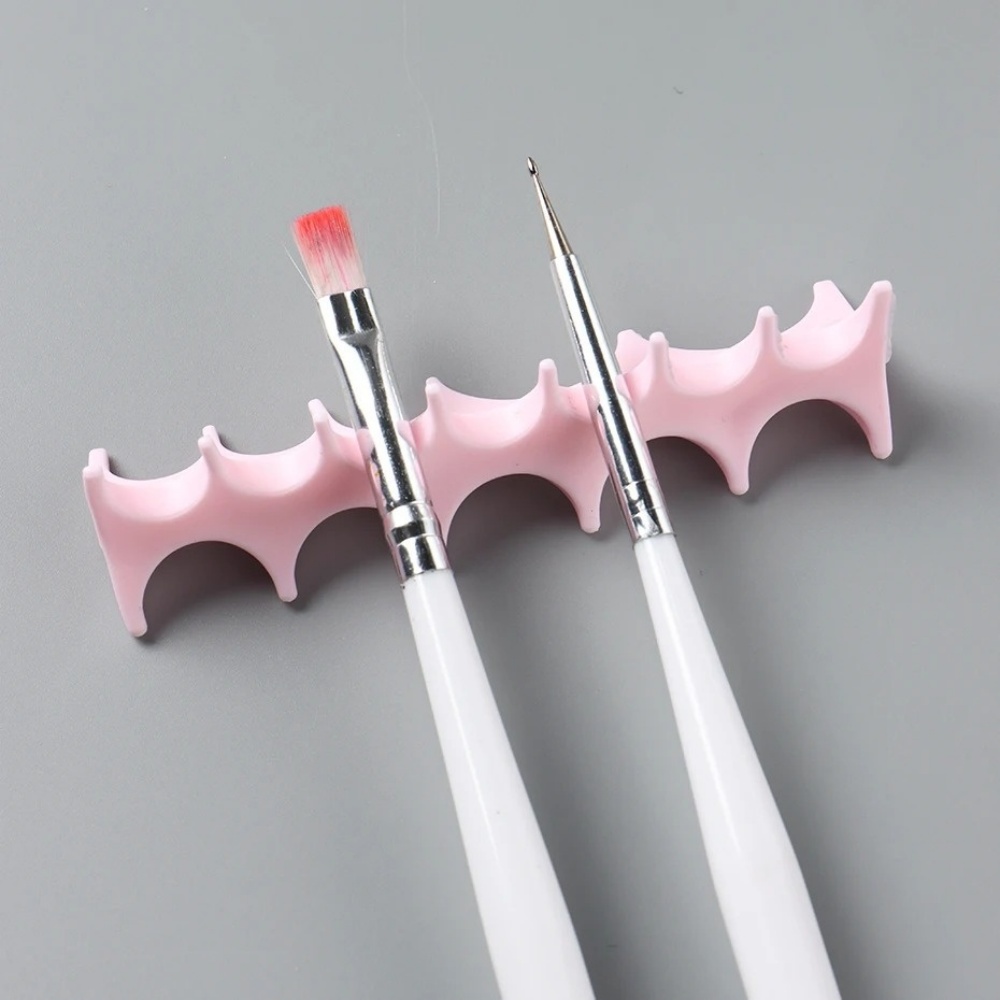 Tempat Penyimpanan Kuas Gel UV - Nail Fan Brush ulasan dan harga