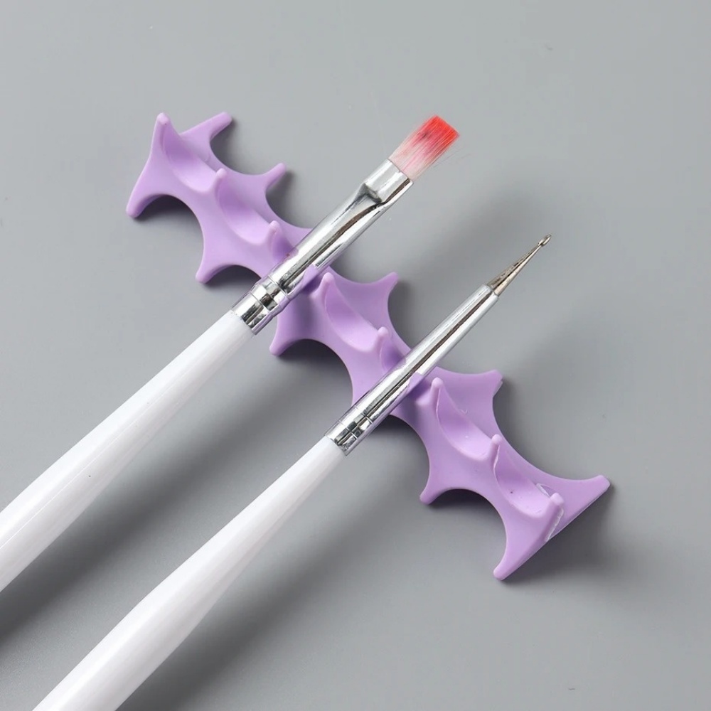 Tempat Penyimpanan Kuas Gel UV - Nail Fan Brush ulasan dan harga