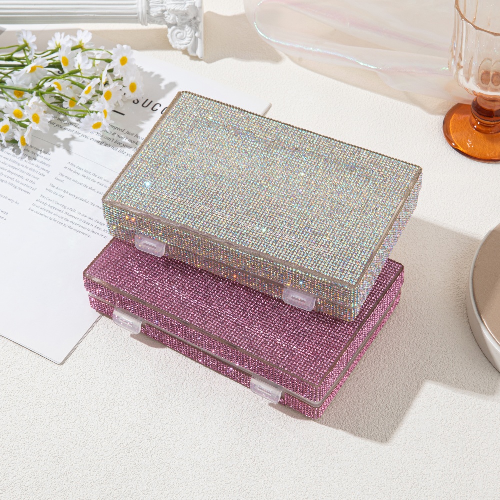 Kotak Penyimpanan Rhinestone M - Nail Art Extension ulasan dan harga