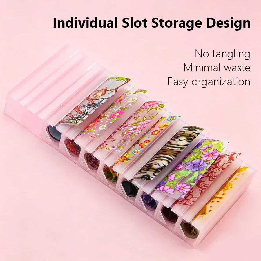 Kotak Penyimpanan Foil Bintang - Nail Art Simple ulasan dan harga