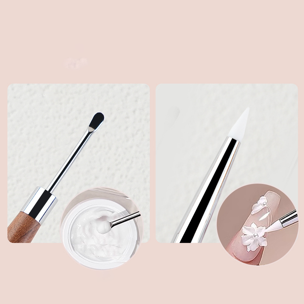 Pena Ukir Seni Kuku Silikon Ke - Nail Fan Brush ulasan dan harga
