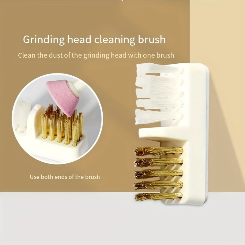 Kepala bor Pemoles kuku kawat  - Nail Fan Brush ulasan dan harga