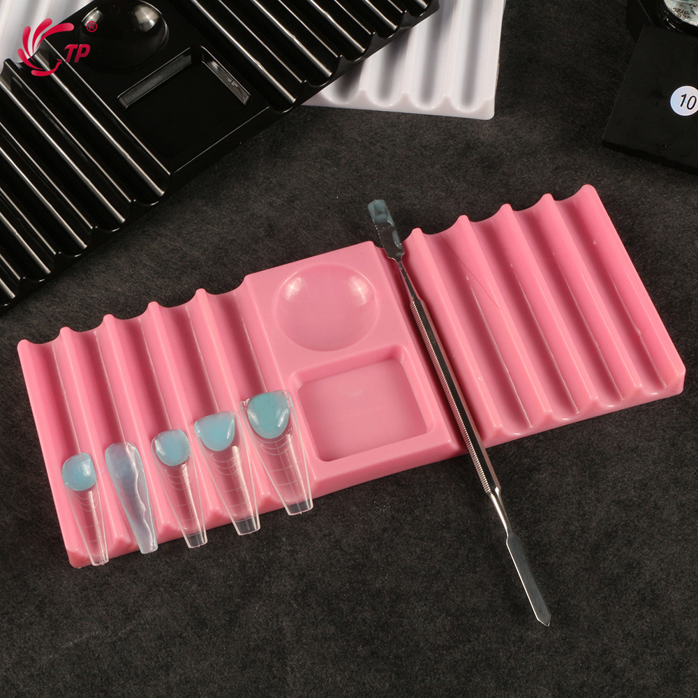 Penyangga Pena Plastik TP Dual - Nail Art Simple ulasan dan harga