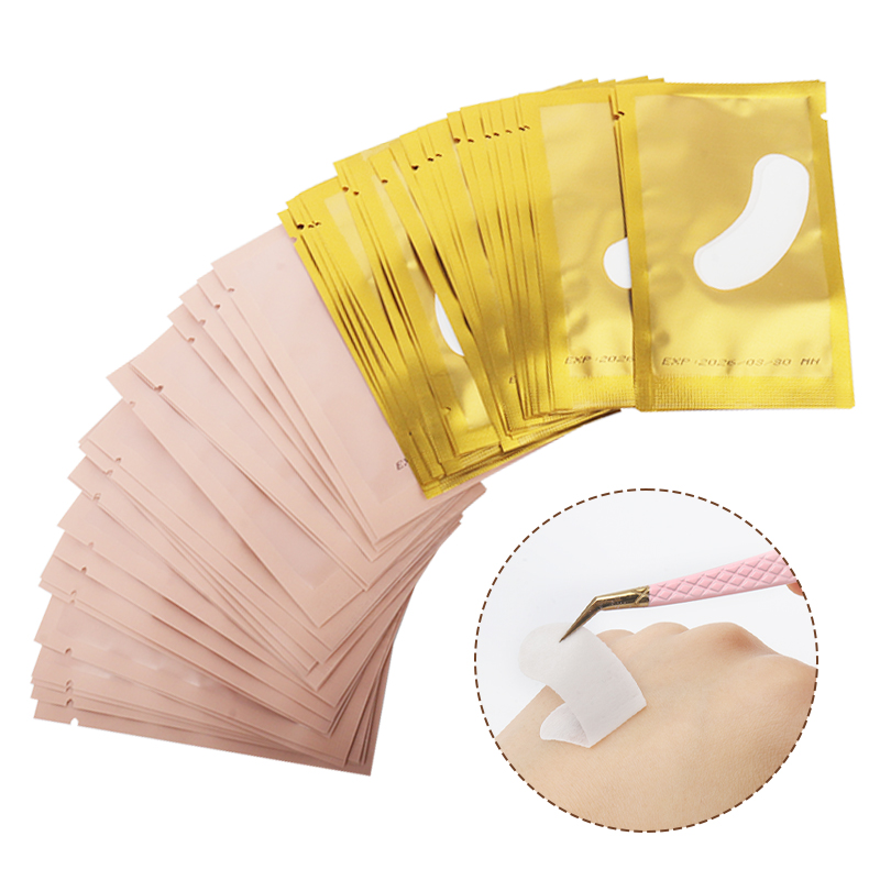 50 pasang penutup mata di bawa - Nail Art Extension ulasan dan harga
