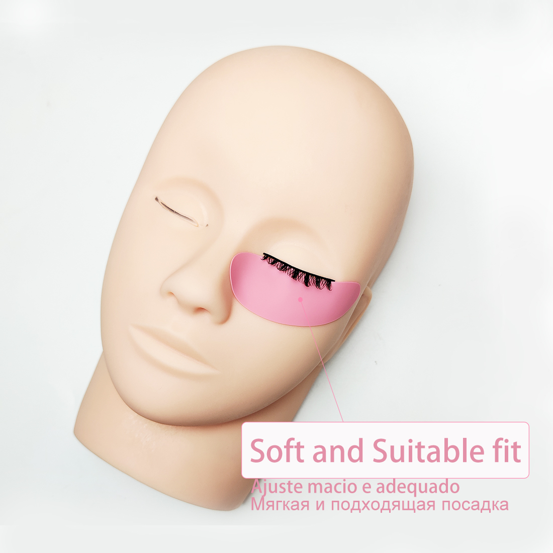 1 Pasang Bantalan Bulu Mata Si - Nail Art Extension ulasan dan harga