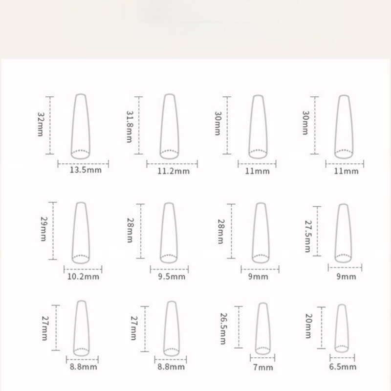 24 Buah/Set Kit Kuku Palsu Bal - Nail Art Simple ulasan dan harga