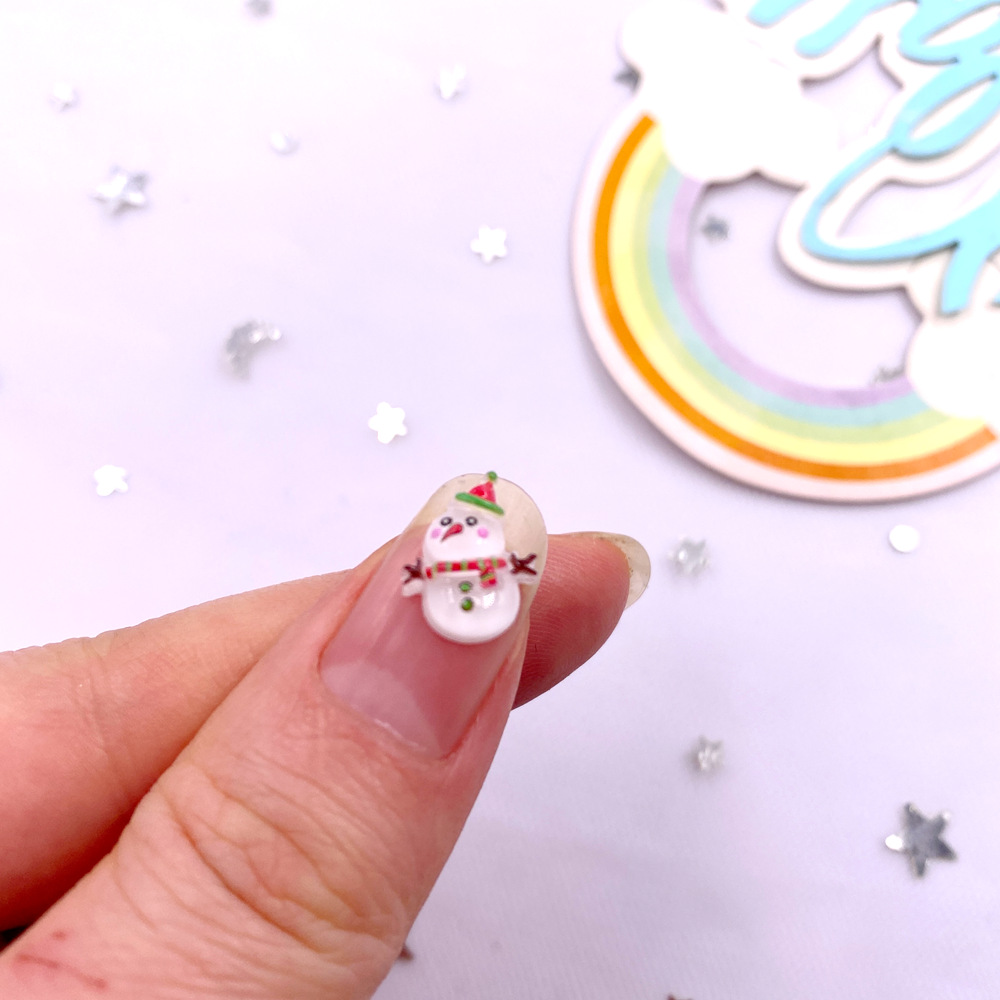 50 buah Resin Mini warna-warni - Nail Art Xmas ulasan dan harga