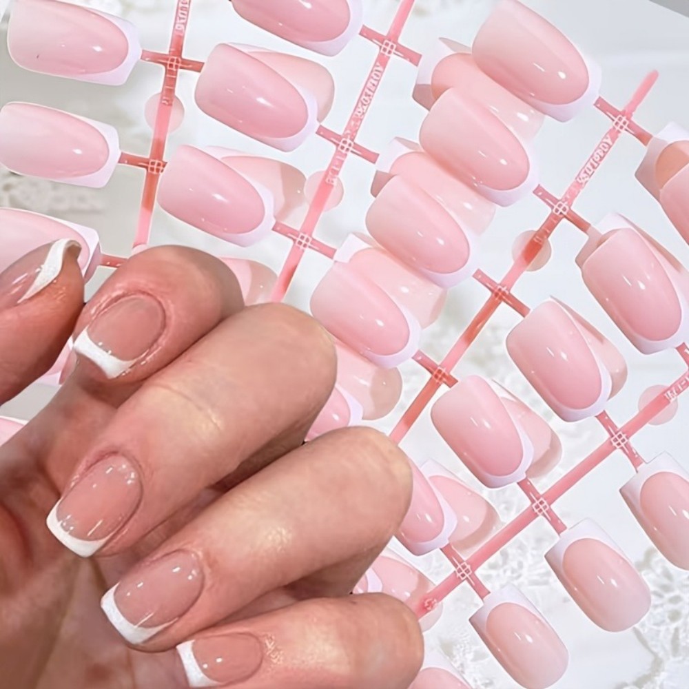 120PCS Kuku Palsu Pendek Perse - Nail Art Extension ulasan dan harga