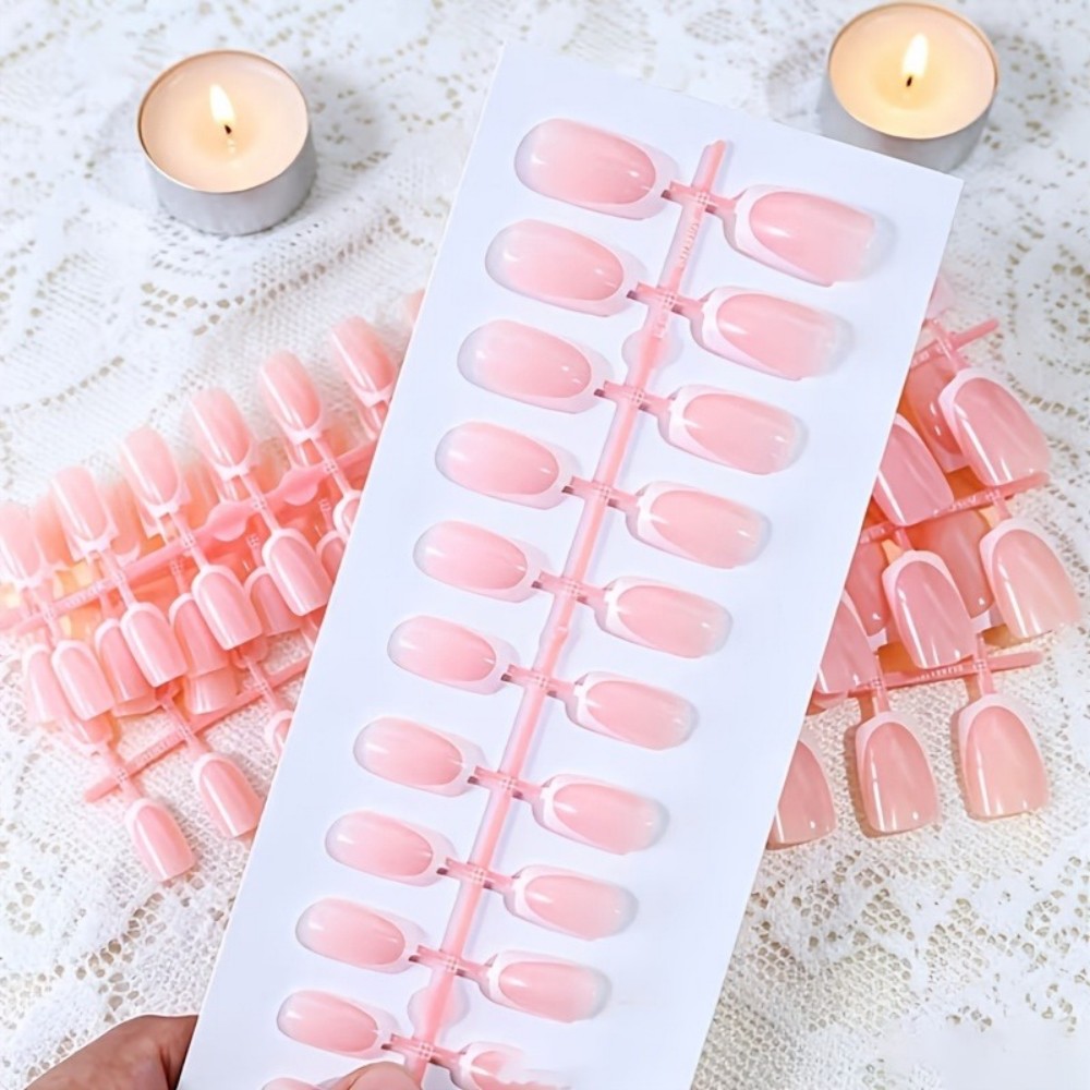 120PCS Kuku Palsu Pendek Perse - Nail Art Extension ulasan dan harga
