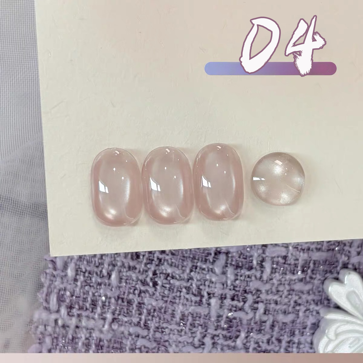 SHAKA 1 Buah Cat Kuku Gel Mata - Nail Art Lilac ulasan dan harga