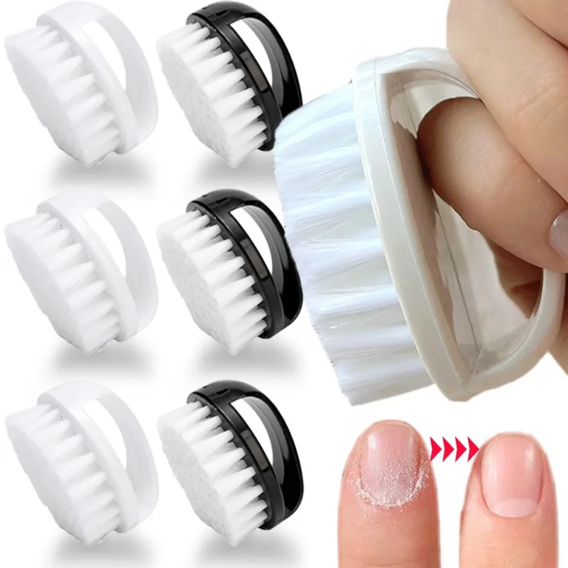 Kuas Kuku Mengacu pada Gesper  - Nail Fan Brush ulasan dan harga