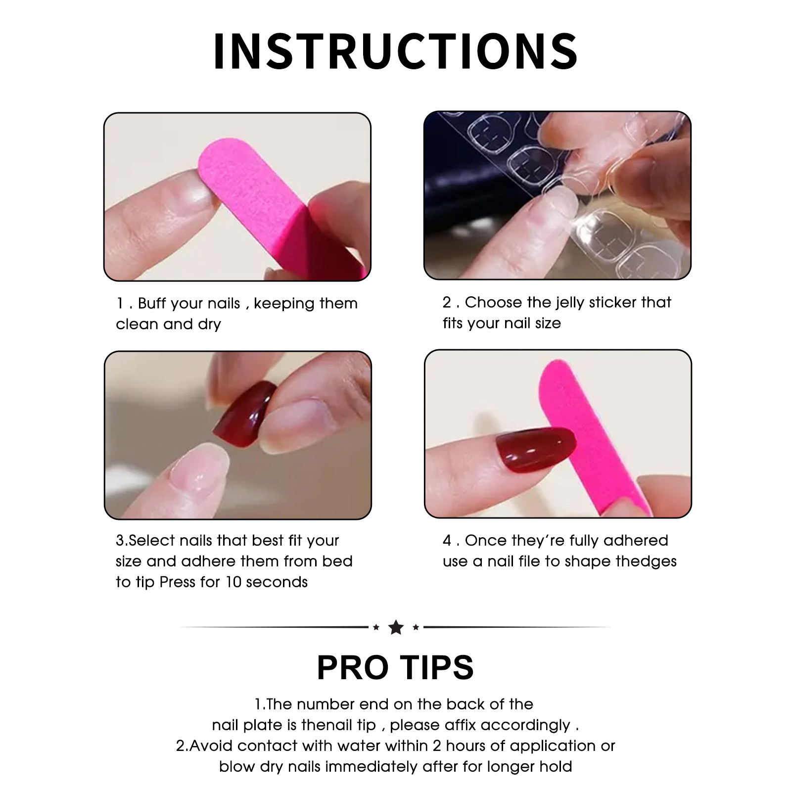 Ekstensi Kuku Resin Mata Kucin - Nail Art Extension Cat Eye ulasan dan harga