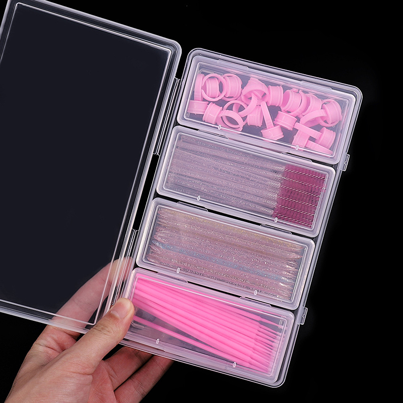 Kotak Penyimpanan 4 Grid Indep - Nail Art Extension ulasan dan harga