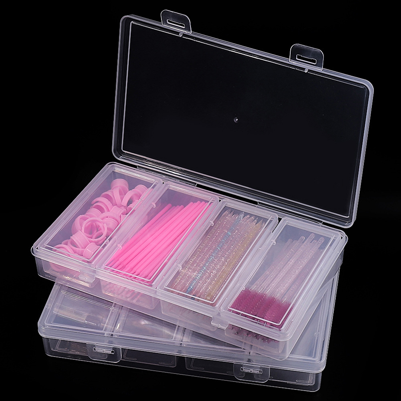 Kotak Penyimpanan 4 Grid Indep - Nail Art Extension ulasan dan harga