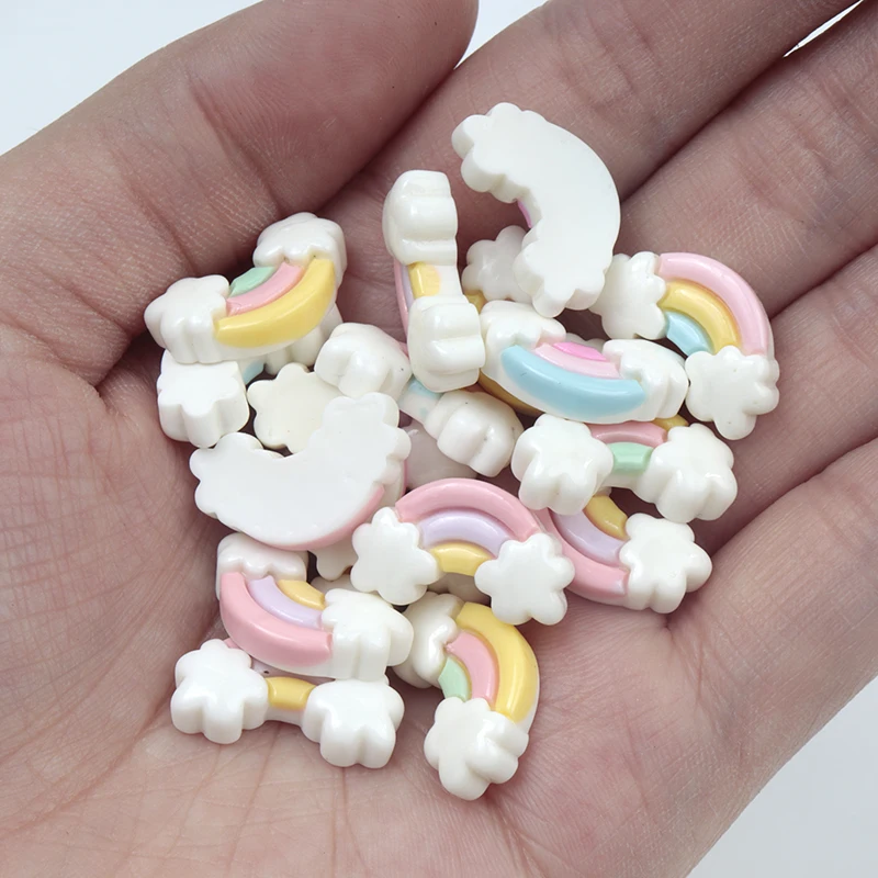 30 Buah/300 Buah Resin Mini Pe - Nail Art Rainbow ulasan dan harga