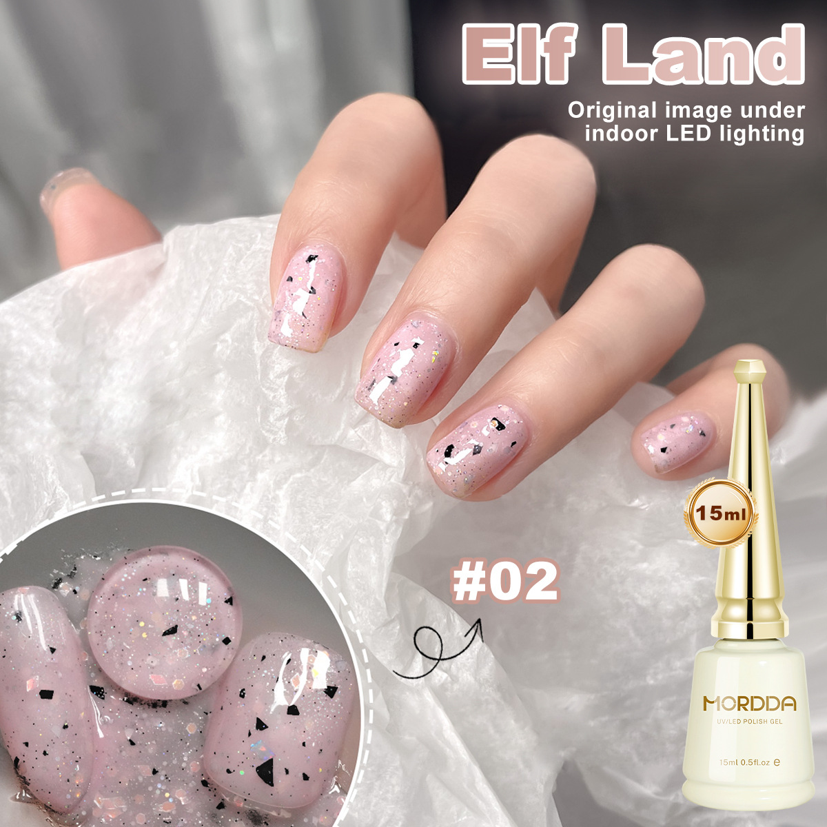 6 Warna 15ml Seri Pelangi Cat  - Nail Art Rainbow ulasan dan harga