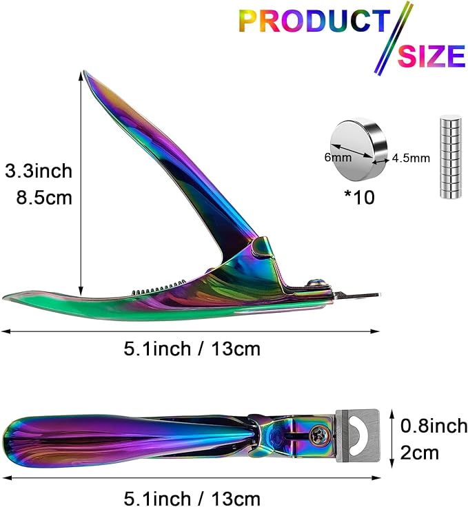 Pemotong Kuku Akrilik dengan P - Nail Art Rainbow ulasan dan harga