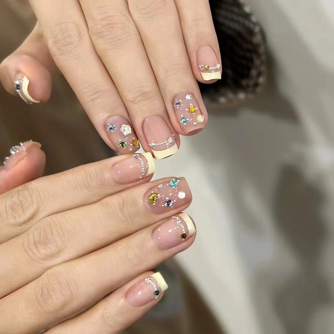 Kuku palsu buatan tangan Pranc - Nail Art Simple ulasan dan harga