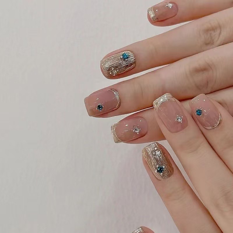 Kuku palsu buatan tangan Pranc - Nail Art Simple ulasan dan harga