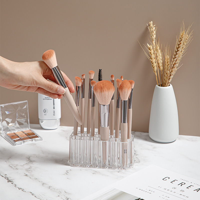 26 lubang akrilik kuas kuku Or - Nail Fan Brush ulasan dan harga