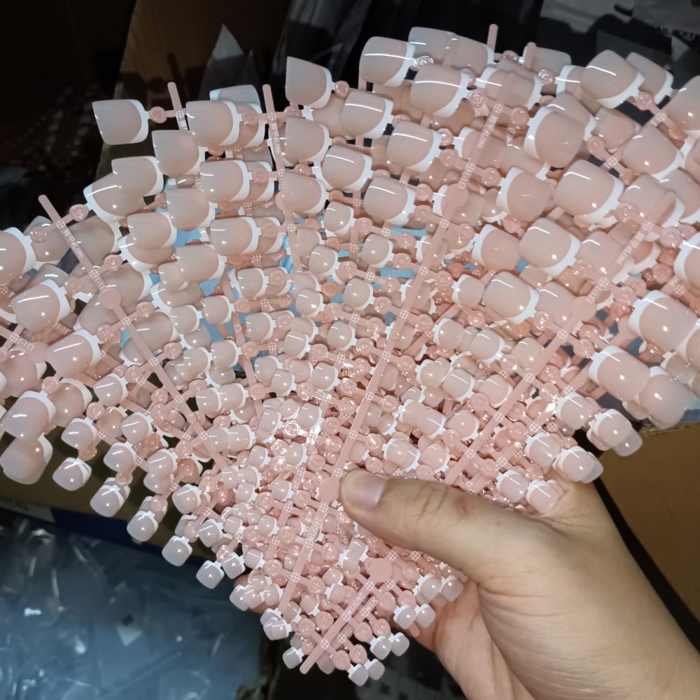 120 Buah Ujung Kuku Jari Kaki  - Nail Art Extension ulasan dan harga