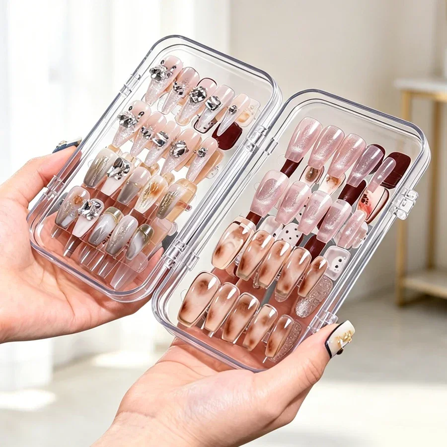Kotak Penyimpanan Kuku Lipat T - Nail Art Simple ulasan dan harga