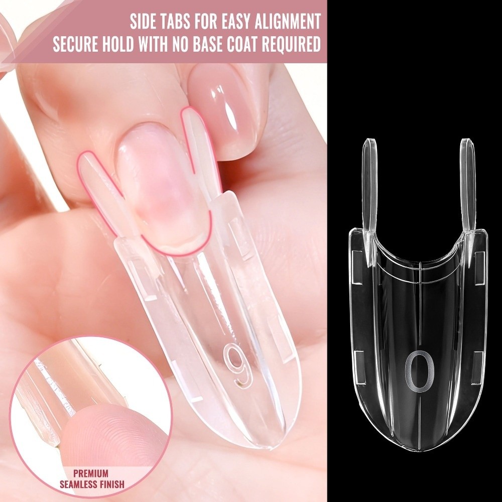 120pcs Bentuk Roket Sandwich D - Nail Art Extension ulasan dan harga