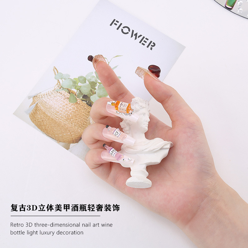 20 * Buah Baru Botol Anggur Ji - Nail Art Xmas ulasan dan harga