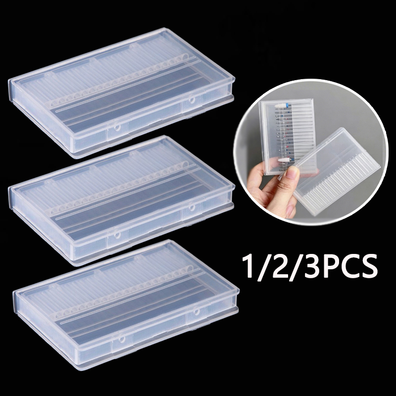 1/2/3 Buah 20 Slot Kotak Penyi - Nail Fan Brush ulasan dan harga