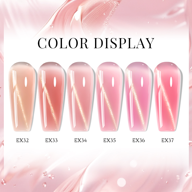 20ml Gel Ekstensi Kuku Poly Ca - Nail Art Extension Cat Eye ulasan dan harga