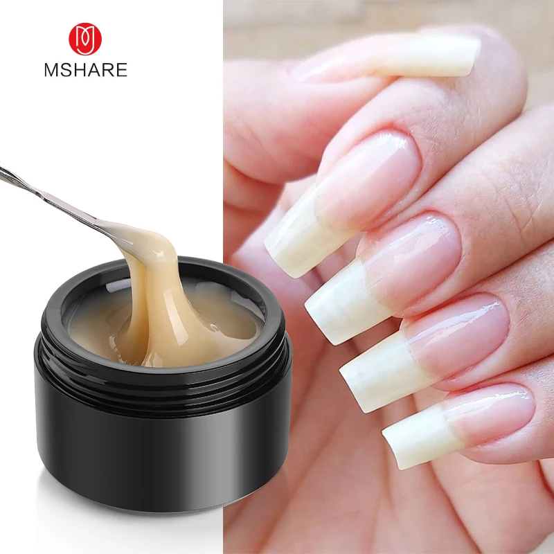 MSHARE Gel Ekstensi Pembangun  - Nail Art Lilac ulasan dan harga