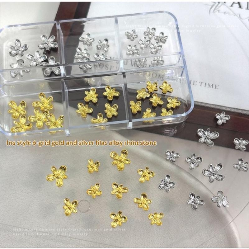 Dekorasi Seni Kuku 3D dari Log - Nail Art Lilac ulasan dan harga