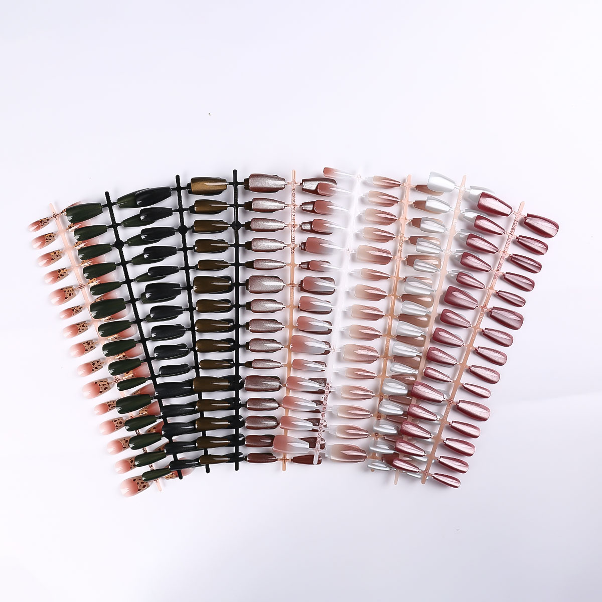 30Pcs Kuku Palsu Oval Pendek W - Nail Art Simple ulasan dan harga