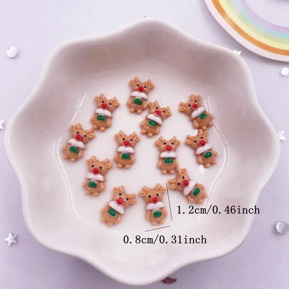 50 buah Resin Mini warna-warni - Nail Art Xmas ulasan dan harga